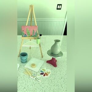 American Girl Truly Me Art Class Set